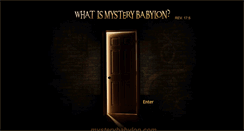 Desktop Screenshot of mysterybabylon.com